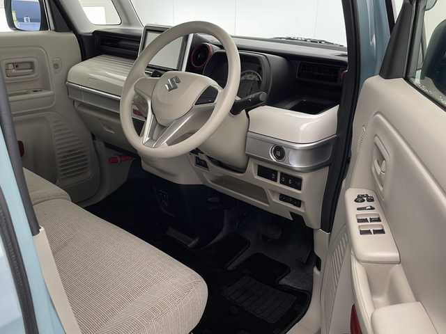 スズキ スペーシア HYBRID X 宮崎県 2020(令2)年 2.8万km オフブルーメタリック/ホワイト2トーン 禁煙車/衝突被害軽減ブレーキ/純正8型ナビTV/（SKX-S804/CD/DVD/Bluetooth/フルセグTV)/純正バックカメラ/純正ビルトインETC/純正セキュリティアラーム/純正フロアマット/両側電動スライドドア/レーンディパーチャーアラート/クリアランスソナー/シートヒーター/オートエアコン/スマートキー/プッシュエンジンスタート/スペアキー/新車時保証書/取扱い説明書