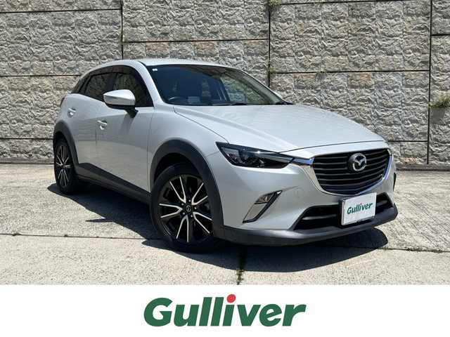 マツダ ＣＸ－３ XD ツーリング 長崎県 2015(平27)年 10.7万km セラミックM ワンオーナー/純正ナビ/(CD/DVD/BT/フルセグ)/バックカメラ/衝突軽減ブレーキ/ブラインドスポットモニター/クルーズコントロール/ハーフレザーシート/パドルシフト/オートライト/オートワイパー/純正18インチAW