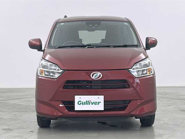 ダイハツ ミラ イース G リミテッド SAⅢ 群馬県 2021(令3)年 1.2万km ファイアークォーツレッドM 純正ナビ　フルセグTV バックカメラ　前席シートヒーター　純正ドライブレコーダー　アイドリングストップ　オートハイビーム　LEDヘッドライト　衝突被害軽減ブレーキ　スマートキー　電格ミラー　禁煙車