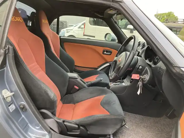 ダイハツ コペン ULTIMATE EDⅡ 鳥取県 2009(平21)年 10.7万km グレーメタリック ターボ車/電動オープン/社外ナビ/CD/DVD/BT/社外ETC/RECAROシート/ビルシュタインサスペンション/前席シートヒーター/キセノンライト/フォグランプ/純正BBS15インチアルミホール/MOMOステアリング/キーレスキー/スペアキー