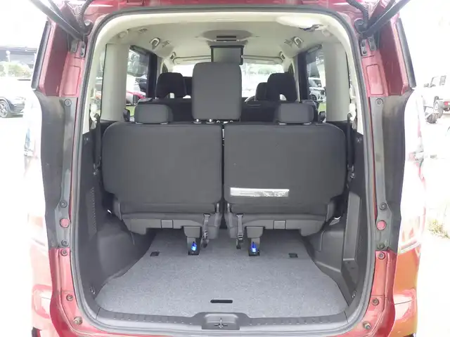 日産 セレナ ハイウェイスター V 千葉県 2020(令2)年 4万km マルーンレッド エマージェンシーブレーキ/プロパイロット/インテリジェントクルーズコントロール/ハンズフリー両側パワースライドドア/10インチ純正SDナビ/地デジTV/【BD/DVD/CD再生機能　Bluetooth接続】/アラウンドビューモニター/フリップダウンモニター/ドライブレコーダー（DJ4-D）/革巻きステアリング/ステアリングスイッチ/ETC（2.0）/LEDヘッドライト/フォグライト/ウインカーミラー/コーナーセンサー/純正16インチアルミホイル/サイド/カーテンエアバッグ/インテリジェントキー