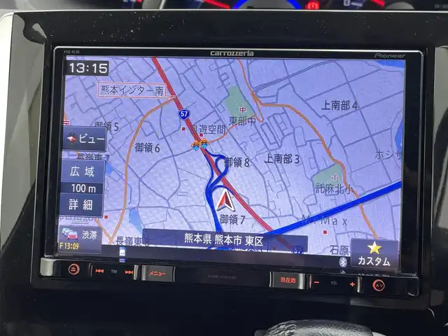 ダイハツ タント カスタム RS トップED SAⅡ 熊本県 2016(平28)年 5.4万km パールホワイトⅢ 社外ナビAVIC-RL99（ＣＤ・ＤＶＤ・フルセグ・ＢＴ・ＳＤ・ＡＵＸ・ｉｐｏｄ・ＵＳＢ）/バックカメラ　/ＥＴＣ　/両側パワースライドドア　/後ろのみコーナーセンサー　/アイドリングストップ　/衝突軽減ブレーキ　/先行車発進お知らせ/横滑り防止/ハーフレザーシート/社外フロアマット/純正１５インチAW/オートライト/LEDヘッドライト/フォグライト/スマートキー/プッシュスタート/スペアキー1本/保証書/取扱説明書
