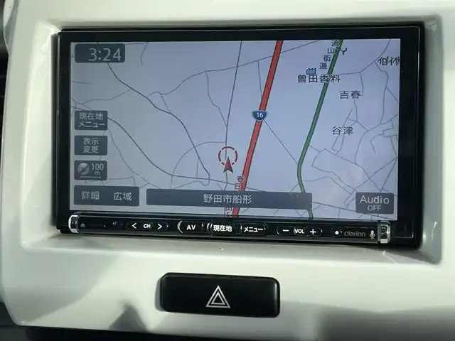 マツダ フレア クロスオーバー XT 新潟県 2015(平27)年 7.9万km ホワイトパール 外部検査実施済み/4WD/レーダーブレーキサポート/社外SDナビ(NX616)/(DVD/フルセグTV/Bluetooth/USB/MSV)/バックカメラ/ETC/前方ドライブレコーダー/運転席シートヒーター/横滑り防止機能/純正15インチアルミホイール/スマートキー/HIDヘッドライト/新車時保証書/取扱説明書