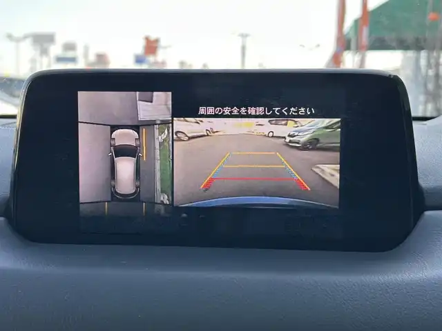 マツダ ＣＸ－５ XD Lパッケージ 宮城県 2018(平30)年 6.1万km エターナルブルーマイカ BOSEサウンドシステム/360度ビューモニター/フロントパーキングセンサー/＝＝＝/アドバンストスマートシティブレーキサポート/後退時スマートシティブレーキサポート/誤発進抑制制御/スマートブレーキサポート/レーダークルーズコントロール/ブラインドスポットモニタリング/車線逸脱警報システム/レーンキープアシストシステム/リアパーキングセンサー/ドライバーアテンションアラート/マツダコネクトナビ/・Bluetooth/・USB/ETC（バイザー裏）/パワーバックドア/ホワイトレザーシート/シートヒーター/ステアリングヒーター/パワーシート（運転席メモリー機能付）/革巻きステアリング/ステアリングウイッチ/電動パーキングブレーキ/ブレーキホールド/アダプティブLEDヘッドランプ/フォグランプ/オートライト/スマートキー＆プッシュスタート/電動格納ミラー/純正17インチAWレスオプション/純正ラバーマット/W/サイド/カーテンエアバッグ