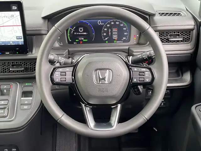 ホンダ ステップワゴン スパーダ eHEV 千葉県 2024(令6)年 0.1千km トワイライトミストブラックパール 純正11.4インチナビ/(フルセグTV/BT/CD/DVD/FM/AM)/バックカメラ/ブラインドスポットモニター/衝突被害軽減システム/車線逸脱警報/レーダークルーズコントロール/ハーフレザーシート/電動リアゲート/両側パワースライドドア/横滑り防止装置/アイドリングストップ/LEDヘッドライト/オートライト/ウィンカーミラー/電動格納ミラー/純正16インチAW/シートヒーター/シートリフター/プッシュスタート/スマートキー/取扱説明書