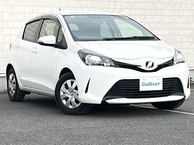 トヨタ ヴィッツ F 茨城県 2016(平28)年 4.7万km スーパーホワイトⅡ メモリナビ/フルセグテレビ/バックカメラ/ETC