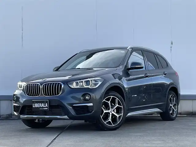 ＢＭＷ Ｘ１ xDrive 18d xライン 東京都 2017(平29)年 4.7万km ガンＭ ハイラインP /茶革 /Pシート /Pバックドア /シートヒーター /ミラー内臓ETC /純正ナビ /バックカメラ /LEDヘッドライト /PDC /スマートキー /インテリジェントセーフティ