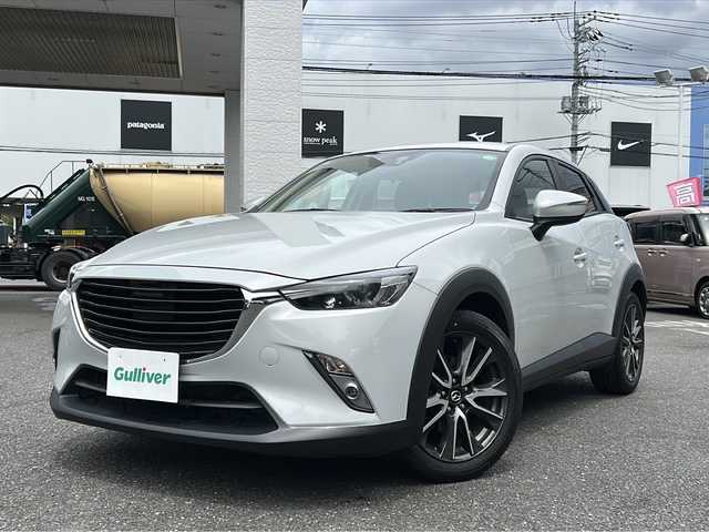 マツダ ＣＸ－３ XD ツーリング 埼玉県 2015(平27)年 4.3万km セラミックM AIS検査済み/4WD/登録時走行距離42573km/車検R8年9月29日まで/メーカーオプション/・CD/DVD/・フルセグTV/・BOSEサウンドシステム/純正ナビゲーション/バックカメラ/純正18インチアルミホイール/プリクラッシュセーフティ/クルーズコントロール/ブラインドスポットモニター/ヘッドアップディズプレイ/LEDヘッドライト/LEDフォグランプ/パドルシフト/ETC/黒ハーフレザーシート/シートヒーター/アイドリングストップ/オートライト/USBポート/プッシュスタート/スマートキー/新車保証書/取扱説明書