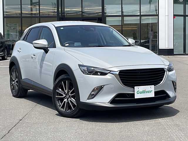 マツダ ＣＸ－３ XD ツーリング 青森県 2015(平27)年 4.3万km セラミックM ・4WD/・ディーゼル/・ターボ/・純正ナビ/・フルセグ/・バックカメラ/・衝突軽減ブレーキ/・プッシュスタート/・スマートキー/・スペアキー1本/・プレミアムサウンド（BOSE）/・横滑り防止/・オートライト/・LEDヘットライト/・MTモード付AT/・パドルシフト/・アイドリングストップ/・シートヒーター（D＋N）/・クルーズコントロール/・ヘットアップディスプレイ/・ETC/・純正フロアマット/・純正AW18インチ/・保証書/・取扱説明書