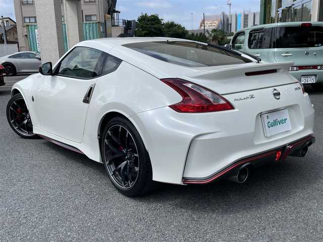 日産 フェアレディ Ｚ ニスモ 神奈川県 2020(令2)年 1.8万km ブリリアントホワイトパール nismo専用エアロ/純正19インチAW/レッドブレーキキャリパー/nismoマフラー/nismoカーボンキッキングプレート/純正レカロハーフレザーシート/BOSEサウンドシステム/純正HDDナビ・地デジTV/純正CD/DVD/MSV/BT/バックカメラ/ビルトインETC/前後ドライブレコーダー/3連メーター/nismo専用タワーバー/パドルシフト/ステアリングスイッチ/スマートキー×2/nismoフロアマット