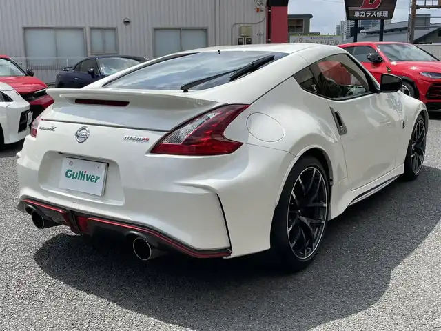 日産 フェアレディ Ｚ ニスモ 神奈川県 2020(令2)年 1.8万km ブリリアントホワイトパール nismo専用エアロ/純正19インチAW/レッドブレーキキャリパー/nismoマフラー/nismoカーボンキッキングプレート/純正レカロハーフレザーシート/BOSEサウンドシステム/純正HDDナビ・地デジTV/純正CD/DVD/MSV/BT/バックカメラ/ビルトインETC/前後ドライブレコーダー/3連メーター/nismo専用タワーバー/パドルシフト/ステアリングスイッチ/スマートキー×2/nismoフロアマット