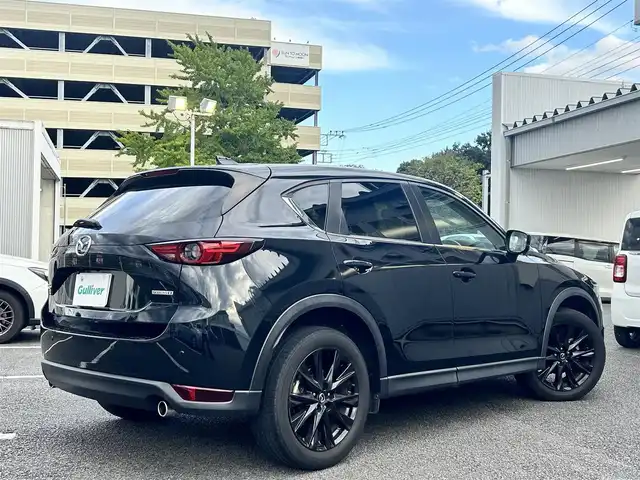 マツダ ＣＸ－５ XD ブラックトーンエディション 静岡県 2021(令3)年 4.7万km ジェットブラックマイカ ユーザー買取車両/ディスプレイオーディオ/純正19インチAW/純正LEDヘッドライト/純正フロアマット/MTモード付AT/エンジンスタートボタン/パドルシフト/オートホールド/クルーズコントロール/電動リアゲート/ステアリングヒーター/シートヒーター/パワーシート/アイドリンクストップ/レーンアシスト/パーキングアシスト/ハーフレザーシート/ETC/USB入力端子/スペアキー×１/スマートキー/記録簿/保証書/取扱説明書
