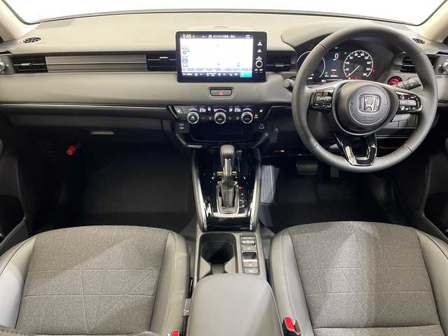 ホンダ ヴェゼル ハイブリッド e:HEV Z 愛媛県 2025(令7)年 0.1千km プラチナホワイトパール 登録済未使用車　純正９型ナビ　バックカメラ　衝突被害軽減ブレーキ　ホンダセンシング　フルセグ　Ｂｌｕｅｔｏｏｔｈ　電動リアゲート　レーンキープアシスト　アダプティブクルーズコントロール　ＥＴＣ２．０/ワイヤレス充電