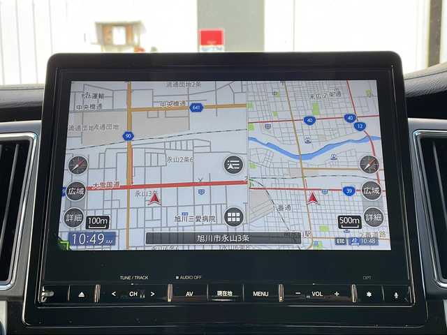 三菱 デリカＤ：５ P 道北・旭川 2020(令2)年 4.5万km エメラルドブラックパール /4WD//ワンオーナー//10.1インチ純正ナビ/　CD/DVD/BT/SD/TV/HDMI/USB//マルチアラウンドモニター//両側パワースライドドア//電動リアゲート//禁煙車//衝突軽減ブレーキ//レーンキープアシスト//アイドリングストップ//横滑り防止//パドルシフト//電動ステップ//運転席パワーシート//前席シートヒーター//レーダークルーズコントロール//ETC//LEDヘッドライト//LEDフォグランプ//ドライブレコーダー//オートライト//スペアキー//スライディングマジックキャリア//サイドカーテン//革巻きステアリング//ステアリングリモコン//純正フロアマット//保証書