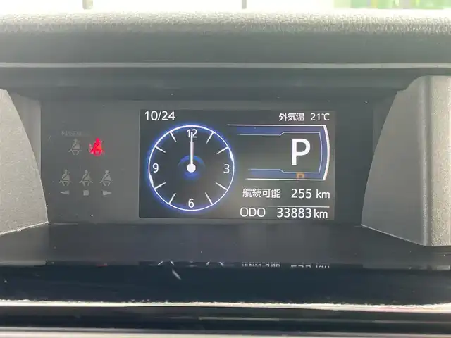 トヨタ ルーミー カスタムG－T 和歌山県 2023(令5)年 3.4万km ブラックマイカメタリック 純正9インチディスプレイオーディオ/全方位カメラ/衝突軽減ブレーキ/レーダークルコン/前後コーナーセンサー/オートライト/ビルトインETC/両側パワスラ/シートヒーター/ステアリングリモコン/オートホールド/純正15インチアルミ/電格ミラー/LEDヘッドライト/フォグランプ