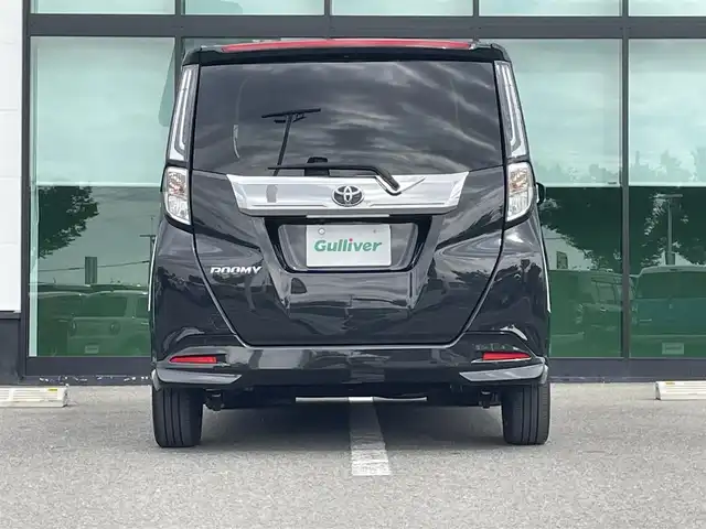 トヨタ ルーミー カスタムG－T 和歌山県 2023(令5)年 3.4万km ブラックマイカメタリック 純正9インチディスプレイオーディオ/全方位カメラ/衝突軽減ブレーキ/レーダークルコン/前後コーナーセンサー/オートライト/ビルトインETC/両側パワスラ/シートヒーター/ステアリングリモコン/オートホールド/純正15インチアルミ/電格ミラー/LEDヘッドライト/フォグランプ