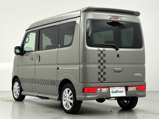 スズキ エブリィ ワゴン PZターボ スペシャル 愛知県 2024(令6)年 1万km モスグレーメタリック 純正7インチディスプレイオーディオ/AppleCarPlay AndroidAuto/バックカメラ/USB電源ソケット/ハンズフリーマイク/GPSアンテナ/セーフティサポート(予防安全機能)/衝突被害軽減システム/パワースライドドア(両側)/シートヒーター(D席)/電動オートステップ(助手席側)/LEDヘッドランプ/オートライト/キーレス/スペアキー×1/SRSエアバッグ(ダブル)/保証書＆取扱説明書