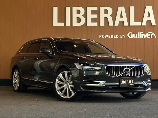 ボルボ Ｖ９０ T8 TE AWD インスクリプション 宮城県 2019(令1)年 1.5万km グレー Bowers&Wilkinsサウンドシステム/パノラマガラスサンルーフ/ACC/LKA/BLIS/ヘッドアップディスプレイ/純正ナビゲーションシステム/フルセグTV/全方位カメラ/ブラウンレザーシート/シートヒーター/シートベンチレーション/メモリ機能付きパワーシート/LEDヘッドライト/オートライト/純正20インチAW/ドライブレコーダー/オレフォス製シフトノブ/AppleCarPlay/AndroidAuto