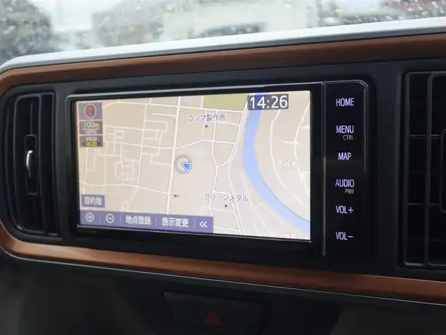 トヨタ パッソ モーダ　チャーム 山形県 2022(令4)年 3万km ブラックマイカメタリック/パウダリーベージュメタリック 2トーン 衝突被害軽減システム/純正SDナビ/　　【CD DVD BT フルセグ MSV AUX】/全周囲カメラ/LEDオートライト/ハーフレザーシート/シートヒーター/アイドリングストップ/コーナーセンサー/ステアリングスイッチ/フォグランプ/スマートキー/ETC