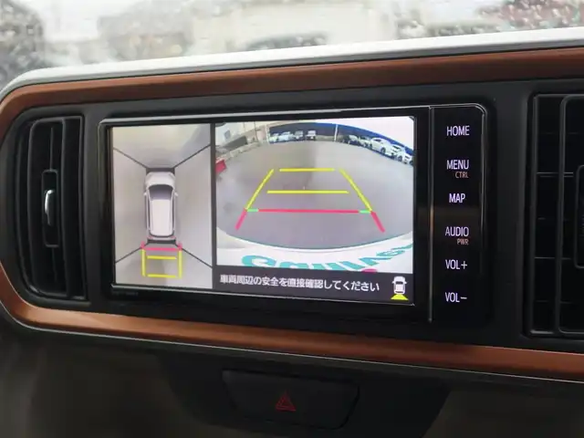 トヨタ パッソ モーダ　チャーム 山形県 2022(令4)年 3万km ブラックマイカメタリック/パウダリーベージュメタリック 2トーン 衝突被害軽減システム/純正SDナビ/　　【CD DVD BT フルセグ MSV AUX】/全周囲カメラ/LEDオートライト/ハーフレザーシート/シートヒーター/アイドリングストップ/コーナーセンサー/ステアリングスイッチ/フォグランプ/スマートキー/ETC