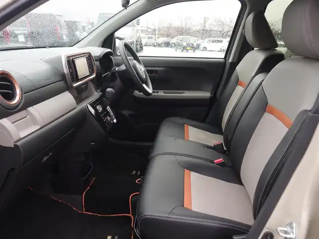 トヨタ パッソ モーダ　チャーム 山形県 2022(令4)年 3万km ブラックマイカメタリック/パウダリーベージュメタリック 2トーン 衝突被害軽減システム/純正SDナビ/　　【CD DVD BT フルセグ MSV AUX】/全周囲カメラ/LEDオートライト/ハーフレザーシート/シートヒーター/アイドリングストップ/コーナーセンサー/ステアリングスイッチ/フォグランプ/スマートキー/ETC