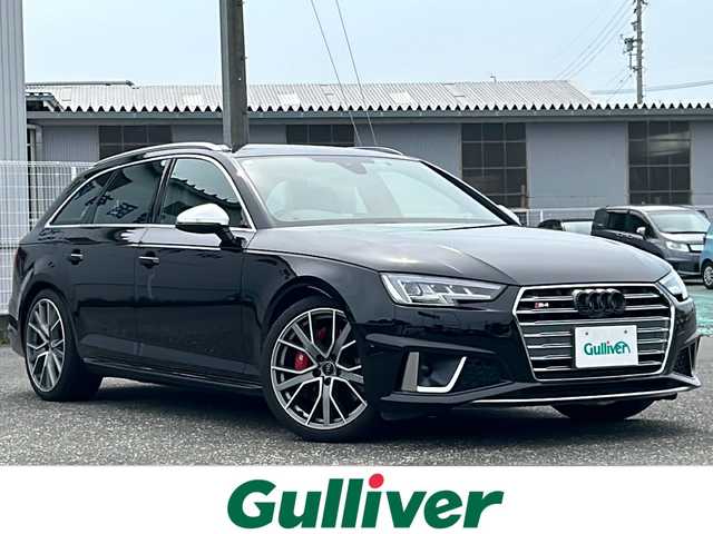 アウディ Ｓ４ アバント 愛知県 2019(令1)年 10.3万km ミトスブラックメタリック /メーカーOPSDナビ/（Bluetooth/ワンセグTV/DVD/USB)//バックカメラ（全周囲）//社外ドラレコ前後//パーキングアシスト//クリアナンスソナー//リヤクロストラフィックアラート//アダブティブクルーズコントロール//アウディサイドアシスト//アウディアクティブレーンアシスト//ドライビングセレクト//純正ビルトイン2.0ETC//スマートキー/(スペアキー×１）//取説//保証書