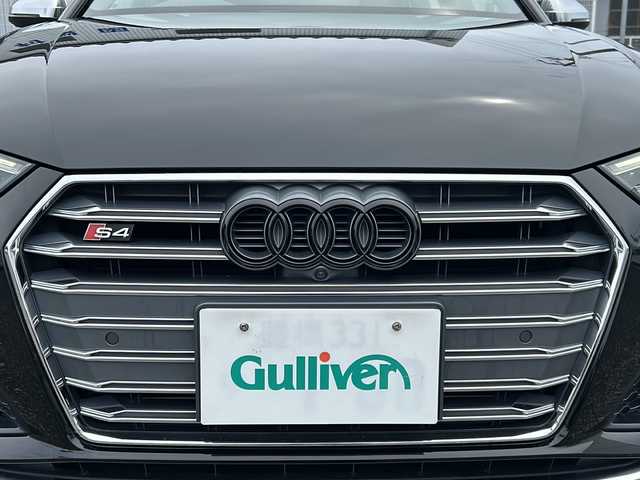 アウディ Ｓ４ アバント 愛知県 2019(令1)年 10.3万km ミトスブラックメタリック /メーカーOPSDナビ/（Bluetooth/ワンセグTV/DVD/USB)//バックカメラ（全周囲）//社外ドラレコ前後//パーキングアシスト//クリアナンスソナー//リヤクロストラフィックアラート//アダブティブクルーズコントロール//アウディサイドアシスト//アウディアクティブレーンアシスト//ドライビングセレクト//純正ビルトイン2.0ETC//スマートキー/(スペアキー×１）//取説//保証書