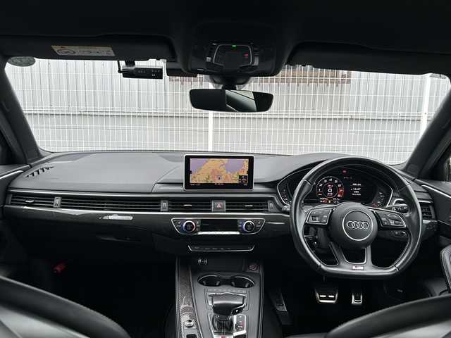 アウディ Ｓ４ アバント 愛知県 2019(令1)年 10.3万km ミトスブラックメタリック /メーカーOPSDナビ/（Bluetooth/ワンセグTV/DVD/USB)//バックカメラ（全周囲）//社外ドラレコ前後//パーキングアシスト//クリアナンスソナー//リヤクロストラフィックアラート//アダブティブクルーズコントロール//アウディサイドアシスト//アウディアクティブレーンアシスト//ドライビングセレクト//純正ビルトイン2.0ETC//スマートキー/(スペアキー×１）//取説//保証書