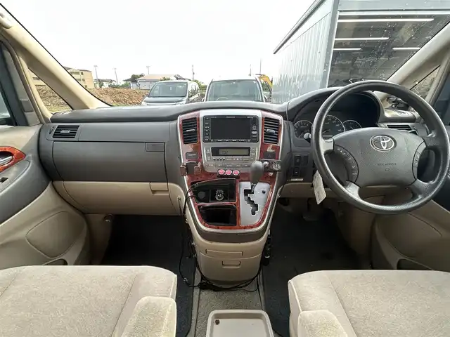 トヨタ アルファード Ｇ AX Lエディション 栃木県 2002(平14)年 8.2万km ホワイトパールマイカ 純正7インチナビ/ワンセグTV/CD/MD/バックカメラ/ドライブレコーダー/片側パワースライドドア/スタッドレスタイヤ＋社外AW積込