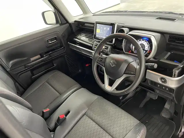 スズキ スペーシア カスタム HYBRID XS 長崎県 2019(令1)年 1.6万km ムーンライトバイオレットPM 純正8インチナビ　（AVIC‐RLS901）/・フルセグTV　CD/DVD/SD/Bluetooth/スズキセーフティサポート/・衝突被害軽減ブレーキ/・誤発進抑制機能/・車線逸脱抑制機能/バックカメラ/全方位カメラ/コーナーセンサー/アイドリングストップ/ヘッドアップディスプレイ/両側パワースライドドア/プッシュスタート/ステアリングスイッチ/D席シートヒーター/電動格納ミラー/純正15インチAW