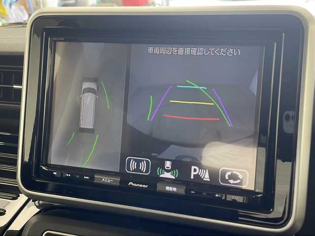 スズキ スペーシア カスタム HYBRID XS 千葉県 2019(令1)年 1.6万km ムーンライトバイオレットPM 純正ナビ(AVIC-RLS901)/フルセグテレビ/バックカメラ/全方位カメラ/CD/DVD/SD再生/Bluetooth/USB/AUX/iPod接続/プッシュスタート/スマートキー/アイドリングストップ/スズキセーフティサポート/レーンキープアシスト/衝突被害軽減サポート/ヘッドアップディスプレイ/後方コーナーセンサー/オートライト/フロントフォグランプ/オートエアコン/両側パワースライドドア/電動格納ウィンカーミラー/ドアバイザー/純正15インチアルミホイール