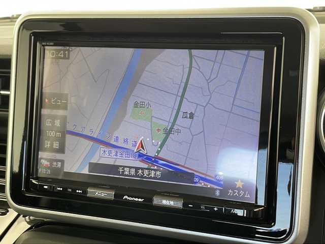 スズキ スペーシア カスタム HYBRID XS 千葉県 2019(令1)年 1.6万km ムーンライトバイオレットPM 純正ナビ(AVIC-RLS901)/フルセグテレビ/バックカメラ/全方位カメラ/CD/DVD/SD再生/Bluetooth/USB/AUX/iPod接続/プッシュスタート/スマートキー/アイドリングストップ/スズキセーフティサポート/レーンキープアシスト/衝突被害軽減サポート/ヘッドアップディスプレイ/後方コーナーセンサー/オートライト/フロントフォグランプ/オートエアコン/両側パワースライドドア/電動格納ウィンカーミラー/ドアバイザー/純正15インチアルミホイール