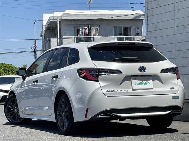 トヨタ カローラツーリング ハイブリッド ダブルバイビー 埼玉県 2022(令4)年 2.3万km プラチナホワイトパールマイカ ワンオーナー/外部検査済み/純正ディスプレイオーディオ/バックカメラ/プリクラッシュセーフティ/レーンキープ/クリアランスソナー/レーダークルーズコントロール/ステアリング/ステアリングスイッチ/電動パーキングブレーキ/プッシュスタート/LEDヘッドライト/スマートキー/スペアキー1本/ETC2.0