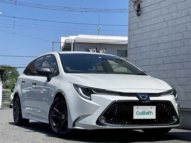 トヨタ カローラツーリング ハイブリッド ダブルバイビー 埼玉県 2022(令4)年 2.3万km プラチナホワイトパールマイカ ワンオーナー/外部検査済み/純正ディスプレイオーディオ/バックカメラ/プリクラッシュセーフティ/レーンキープ/クリアランスソナー/レーダークルーズコントロール/ステアリング/ステアリングスイッチ/電動パーキングブレーキ/プッシュスタート/LEDヘッドライト/スマートキー/スペアキー1本/ETC2.0