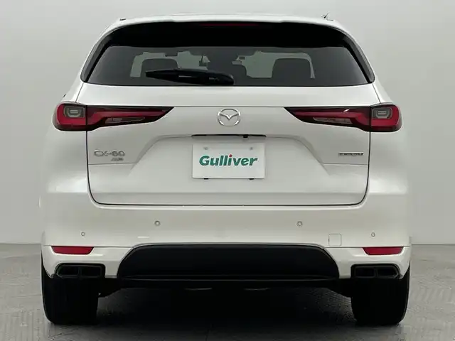 マツダ ＣＸ－６０ XD HV エクスクルーシブスポーツ 新潟県 2022(令4)年 2.8万km パール ４WD/禁煙車/BOSEサウンド/ｉ－ＡＣＴＩＶＳＥＮＳＥ/マツダコネクトナビ/　　AM/FM/BT/applecarplay/androidauto/HDMI/アラウンドビューモニター/パワーバックドア/マツダレーダークルーズコントロール/LEDオートライト/オートマチックハイビーム/前席ベンチレーションシート/運転席メモリシート/前席パワーシート/純正20インチアルミホイール付/電動パーキングブレーキ/オートブレーキホールド/ステアリングヒーター/ステアリングスイッチ/アイドリングストップ/typeCポート/ドライブレコーダー/ブラインドスポットモニター/AC100V充電/トノカバー/スマートキー/ETC