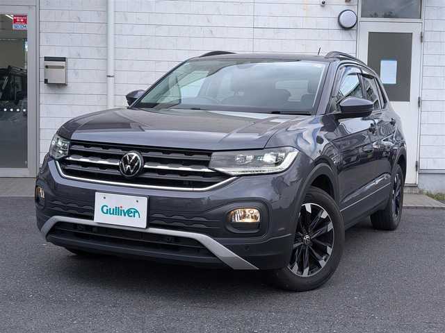 フォルクスワーゲン Ｔ－クロス TSI アクティブ 滋賀県 2022(令4)年 2.5万km ガンＭ／黒 ワンオーナー/ディスプレイオーディオ/ナビ/Bluetoothオーディオ/Apple CarPlay、Android Auto、Mirror Link/バックカメラ/クルーズコントロール/プッシュスタート/ドアバイザー/ETC2.0/LEDヘッドライト/スマートキー×2/整備記録簿(R4、R6)