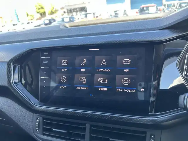 フォルクスワーゲン Ｔ－クロス TSI アクティブ 滋賀県 2022(令4)年 2.5万km 黒／グレー ワンオーナー/ディスプレイオーディオ/ナビ/Bluetoothオーディオ/Apple CarPlay、Android Auto、Mirror Link/バックカメラ/クルーズコントロール/プッシュスタート/ドアバイザー/ETC2.0/LEDヘッドライト/スマートキー×2/整備記録簿(R4、R6)