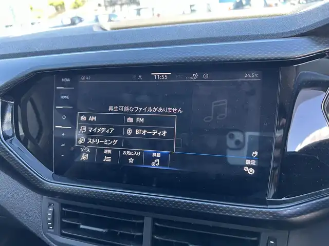 フォルクスワーゲン Ｔ－クロス TSI アクティブ 滋賀県 2022(令4)年 2.5万km 黒／グレー ワンオーナー/ディスプレイオーディオ/ナビ/Bluetoothオーディオ/Apple CarPlay、Android Auto、Mirror Link/バックカメラ/クルーズコントロール/プッシュスタート/ドアバイザー/ETC2.0/LEDヘッドライト/スマートキー×2/整備記録簿(R4、R6)