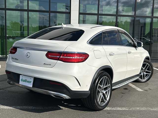 メルセデス・ベンツ ＧＬＥ３５０ｄ 4マチック クーペ スポーツ 道東・釧路十勝 2017(平29)年 13.5万km ダイヤモンドホワイト ・サンルーフ/・４WD/・純正ナビ/（CD/DVD/BT/USB/フルセグ）/・全方位カメラ/・ETC/・純正ドライブレコーダー（前方）/・前席メモリー付パワーシート/・全席シートヒーター/・前席エアシート/・電動リアゲート/・プッシュスタート/・スマートキー/・横滑り防止/・オートライト/・ドアバイザー/・ダブル+カーテンエアバッグ/・取扱説明書/・保証書/・純正アルミホイール付スタッドレス積込（275/45/R21）/2020年製造残4ミリ