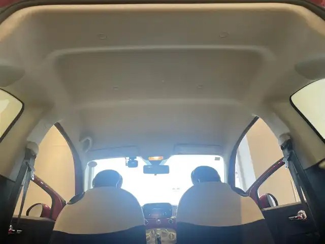 フィアット ５００ 1．2 ポップ 静岡県 2018(平30)年 4.9万km 赤 ＡｐｐｌｅＣａｒＰｌａｙ　/ＢＴ　ＵＳＢ　/キーレス　/前ドラレコ　/アイドリングストップ　/サイド　カーテンエアバッグ　/保証書　取説　スペアキー