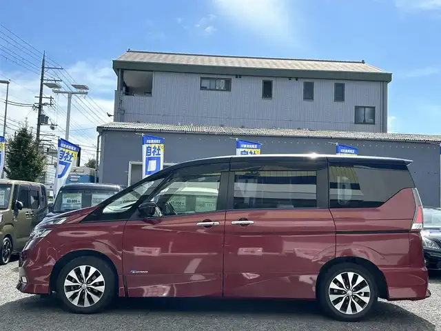 日産 セレナ ハイウェイスター G 京都府 2016(平28)年 12.6万km マルーンレッド 2トーン （株）IDOMが運営する【じしゃロン伏見店】の/自社ローン専用車両になります。/こちらは現金またはオートローンご利用時の価格です。/自社ローンご希望の方は別途その旨お申し付けください//特記事項アリ/9インチ純正ナビ/【SD/IPOD/BT/DISC/USB/DISC】/フルセグＴＶ/両側パワースライド/全方位カメラ/ステアリングリモコン/ＥＴＣ/リアエンターテイメント/衝突軽減ブレーキ/レーンディパーチャーアラート/プロパイロット