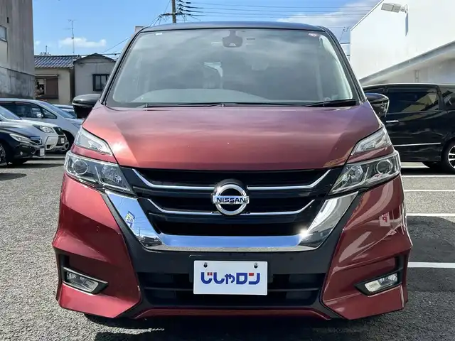 日産 セレナ ハイウェイスター G 京都府 2016(平28)年 12.6万km マルーンレッド 2トーン （株）IDOMが運営する【じしゃロン伏見店】の/自社ローン専用車両になります。/こちらは現金またはオートローンご利用時の価格です。/自社ローンご希望の方は別途その旨お申し付けください//特記事項アリ/9インチ純正ナビ/【SD/IPOD/BT/DISC/USB/DISC】/フルセグＴＶ/両側パワースライド/全方位カメラ/ステアリングリモコン/ＥＴＣ/リアエンターテイメント/衝突軽減ブレーキ/レーンディパーチャーアラート/プロパイロット