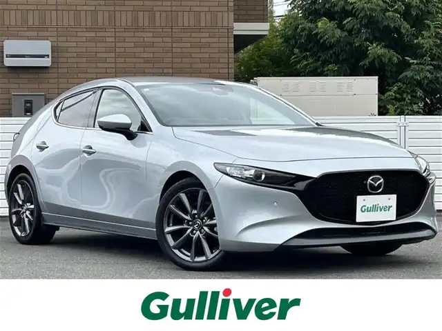マツダ マツダ３ファストバック 15S ツーリング 群馬県 2020(令2)年 1.9万km ソニックシルバーM ワンオーナー/メモリナビ/バックカメラ/Bluetooth/フルセグテレビ/コーナーセンサー/ACC/ETC/LEDヘッドライト/純正18インチアルミホイール