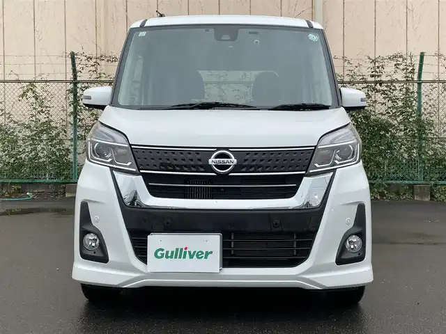 日産 デイズ ルークス ハイウェイスター Gターボ 東京都 2019(令1)年 2.2万km ホワイトパール ターボ/純正ナビ（CN-RE05WD）/Bluetooth/CDプレイヤー/DVDプレイヤー/テレビ/全方位カメラ/サーキュレーター/ドライブレコーダー（HDR-951GW)/両側パワースライドドア/15インチ純正アルミホイール/クルーズコントロール/前後コーナーセンサー/純正LEDヘッドライト/オートライト/オートマチックハイビーム