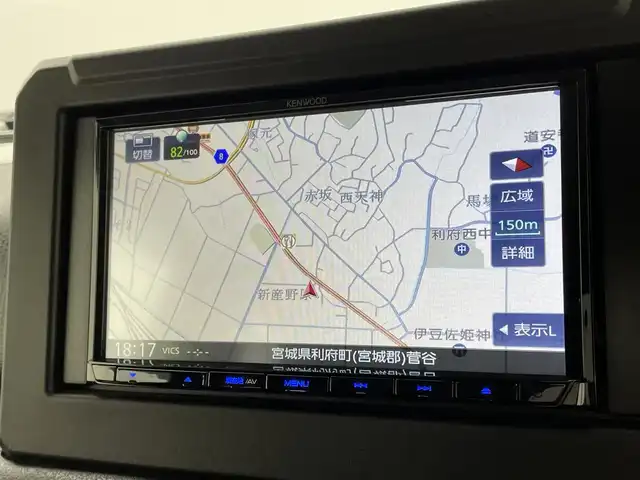 スズキ ジムニー XC 宮城県 2024(令6)年 0.7万km ブルーイッシュブラックパール3 純正ナビ（ワンセグTV/CD，DVD/BT)/バックカメラ/前方ドライブレコーダー/シートヒーター/前後コーナーセンサー/ヒーテッドドアミラー/LEDヘッドライト/ETC/ターボ