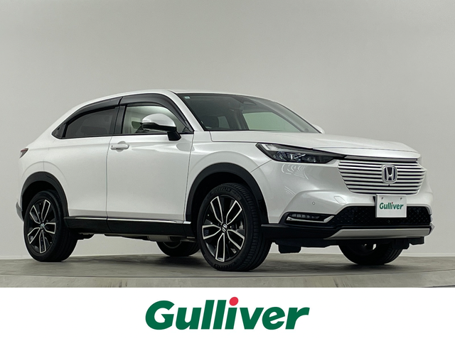 ホンダ ヴェゼル ハイブリッド e:HEV Z 埼玉県 2021(令3)年 3.3万km プラチナホワイトパール 純正９インチナビ　バックカメラ　Ｂｌｕｅｔｏｏｔｈ　シートヒーター　ハーフレザーシート　ＢＳＭ　ダウンヒルアシストコントロール　レーダークルーズコントロール　スマートキー　前後ドライブレコーダーＥＴＣ