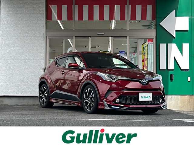 トヨタ Ｃ－ＨＲ G 愛知県 2017(平29)年 11万km センシュアルレッドマイカ 1オーナー/モデリスタフルエアロ/レーダークルーズコントロール/トヨタセーフティセンス/ブラインドスポットモニター/LKA/プリクラッシュセーフティ/KENWOODドラレコ連動型９インチナビ/Bカメラ/フルセグ（キャンセラー付）/Bluetooth/ハーフレザーシート/シートヒーター/ナビ連動型ドラレコ前後/ETC2.0/HDMI入力端子/USB入力端子×６個/純正AW/純正フロアマット/オートハイビーム/オートリトラミラー/ウィンカーミラー/電格ミラー/ドアバイザー/ステアリモコン/保証書/取扱説明書/記録簿R6