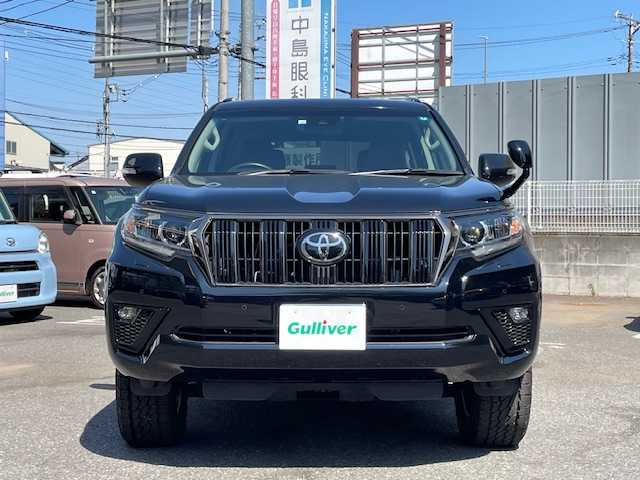 トヨタ ランドクルーザー プラド TX Lパッケージ ブラックED 埼玉県 2020(令2)年 3.8万km アティチュードブラックマイカ 外部検査済み/特別仕様車/7人乗り/ALPINE9型ナビTV/CD/DVD/Bluetooth/トヨタセーフティセンス/追従クルコン/衝突軽減ブレーキ/ルーフレール/レザーシート/シートヒーター/シートクーラー/専用18インチアルミホイール/LEDヘッドライト/LEDフォグライト/電動サードシート/オートハイビーム/バックカメラ/ETC