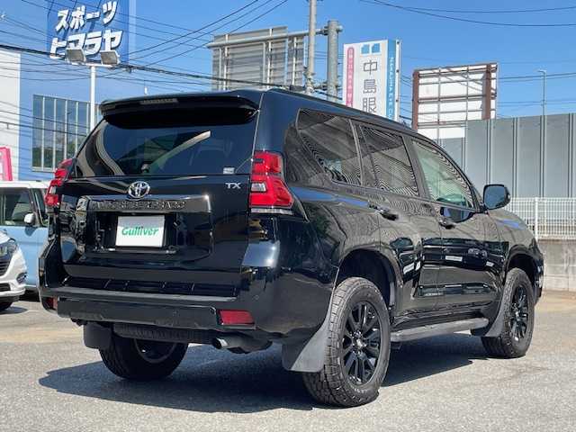 トヨタ ランドクルーザー プラド TX Lパッケージ ブラックED 埼玉県 2020(令2)年 3.8万km アティチュードブラックマイカ 外部検査済み/特別仕様車/7人乗り/ALPINE9型ナビTV/CD/DVD/Bluetooth/トヨタセーフティセンス/追従クルコン/衝突軽減ブレーキ/ルーフレール/レザーシート/シートヒーター/シートクーラー/専用18インチアルミホイール/LEDヘッドライト/LEDフォグライト/電動サードシート/オートハイビーム/バックカメラ/ETC