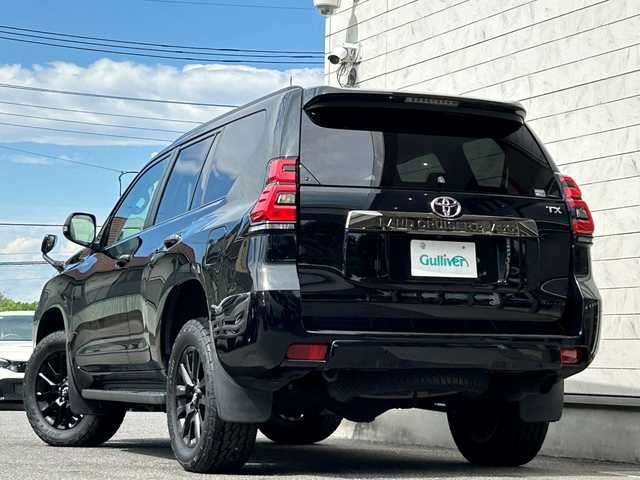 トヨタ ランドクルーザー プラド TX Lパッケージ ブラックED 兵庫県 2020(令2)年 3.8万km アティチュードブラックマイカ 外部検査済み/特別仕様車/7人乗り/ALPINE9型ナビTV/CD/DVD/Bluetooth/トヨタセーフティセンス/追従クルコン/衝突軽減ブレーキ/レザーシート/シートヒーター/シートクーラー/専用18インチアルミホイール/ブリジストン/DUELER/ATタイヤ/（前後2024年製）/LEDヘッドライト/LEDフォグライト/電動サードシート/オートハイビーム/バックカメラ/ETC/スマートキー/スペアキー/新車保証書/取扱説明書